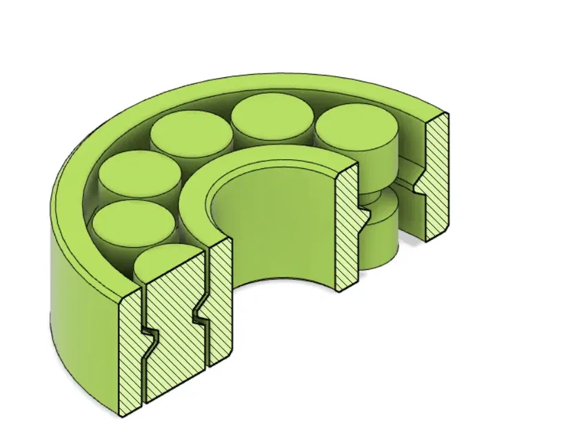 Vòng bi 608 in tại chỗ cho máy in 3D - Image 1