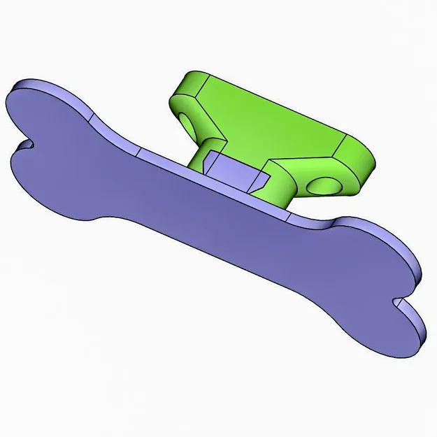 Giá đỡ dây dắt thú cưng 2 phần với lắp ráp ẩn - Image 6
