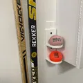 Giá đỡ bóng tennis/hockey treo tường chắc chắn - Thumbnail 2
