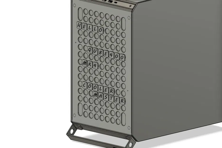 Chữ cái và số gắn vào Qube400 của Cooler Master - Image 1