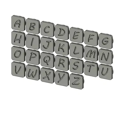 Chữ cái và số gắn vào Qube400 của Cooler Master