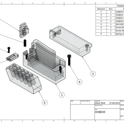 Giá đỡ đạn 22LR cho súng Harlot