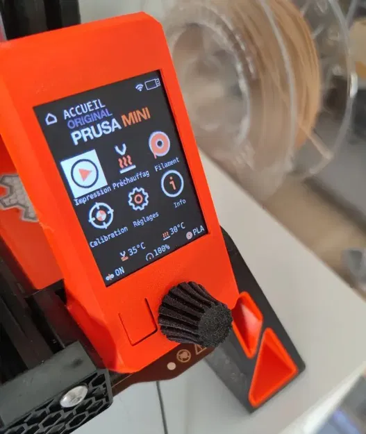 Núm điều chỉnh Prusa Mini/Mk3/Mk4 thiết kế mới - Image 1