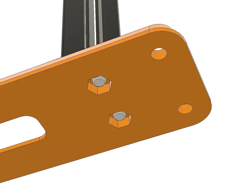 Giá đỡ cuộn filament Ender 3 đơn giản cho máy in 3D - Image 4
