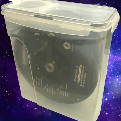 Bình chứa filament khô đơn giản 4L với một hốc lớn