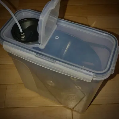 Bình chứa filament khô đơn giản 4L với một hốc lớn