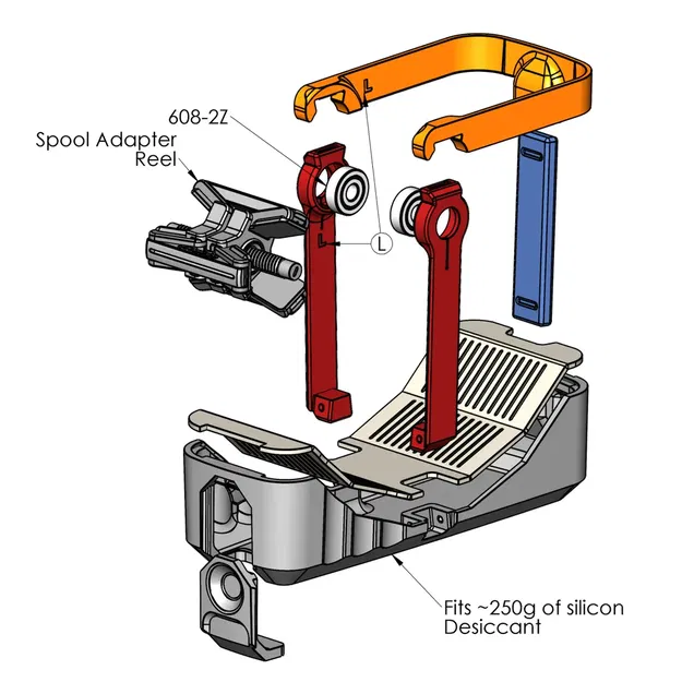 Bình chứa filament khô một cuộn đa năng - Image 5