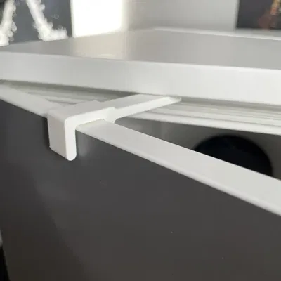 Giá đỡ cửa tủ đơn giản cho tủ ikea