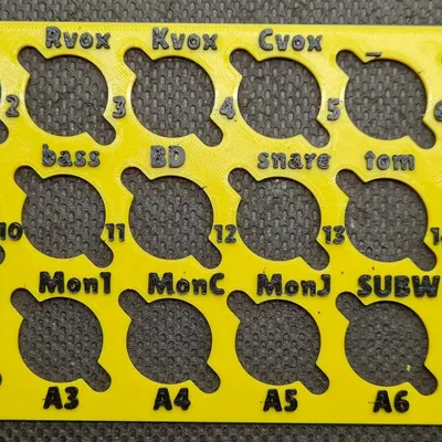 Mặt trước từ tính cho mixer Behringer XR18