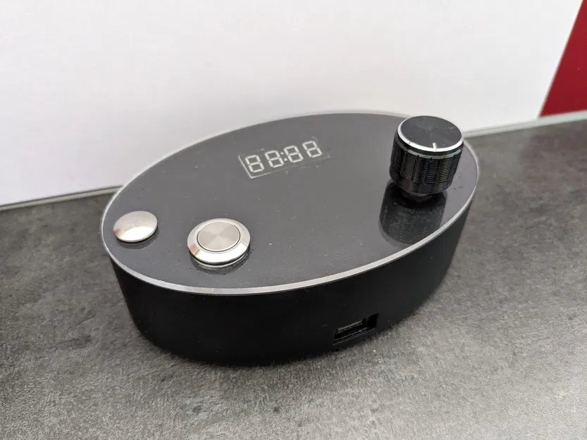 Đồng hồ hẹn giờ nhà bếp hình tròn sử dụng pin lipo - Image 2