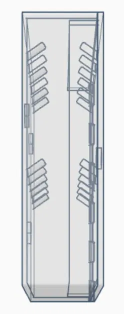 Hộp đựng chìa khóa 24 ngăn treo tường đơn giản và đẹp mắt - Image 4