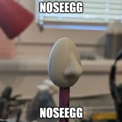 Trứng mũi độc đáo với thiết kế sáng tạo