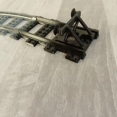 Bộ đệm đường ray tàu hỏa tương thích với Lego