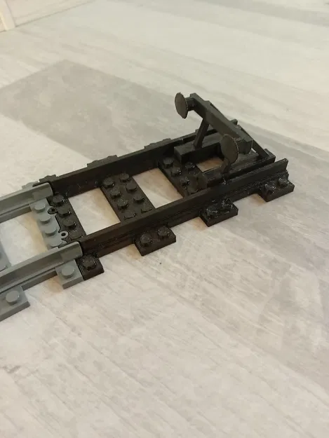 Bộ đệm đường ray tàu hỏa tương thích với Lego - Image 2