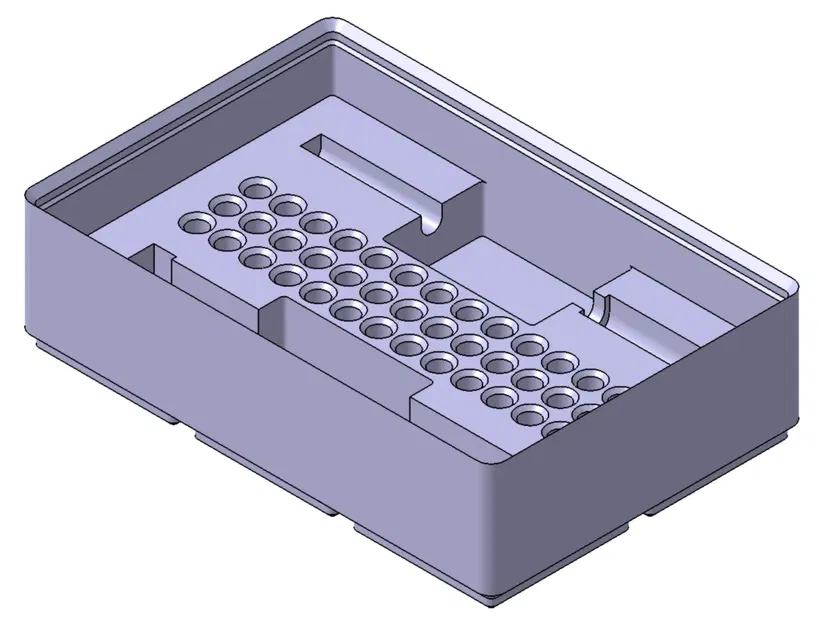 Khay đựng đầu vít Tivoly tương thích Gridfinity với 35 đầu vít - Image 2