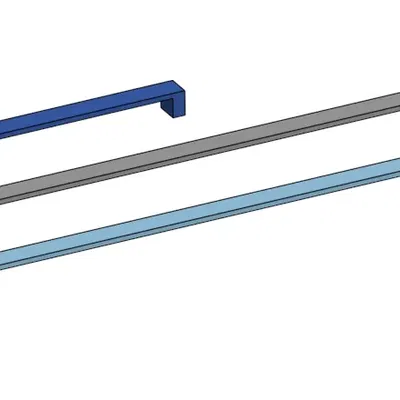 Mô hình kiểm tra cầu 50mm-200mm cho máy in 3D