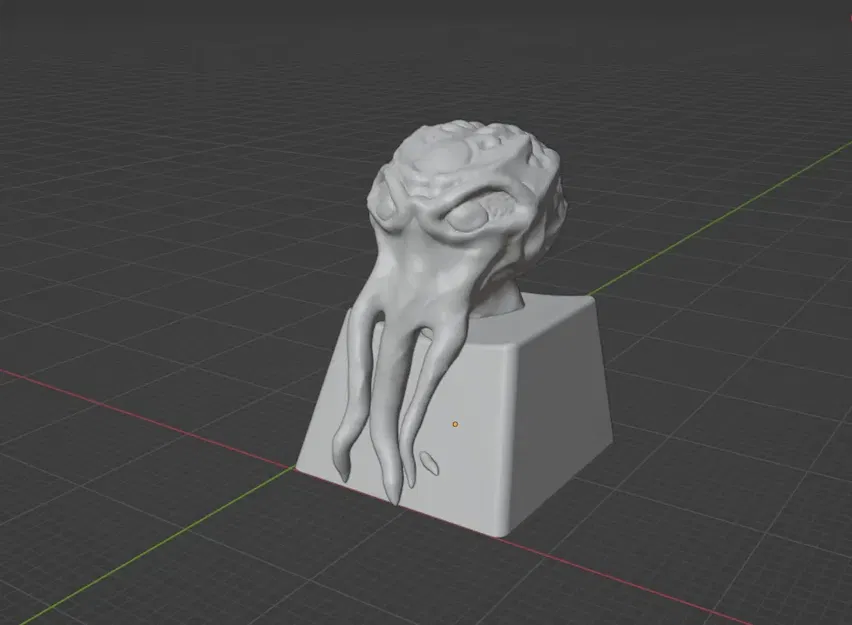 Núm bấm Illithid độc đáo cho bàn phím cơ - Image 1