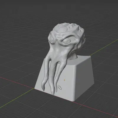 Núm bấm Illithid độc đáo cho bàn phím cơ