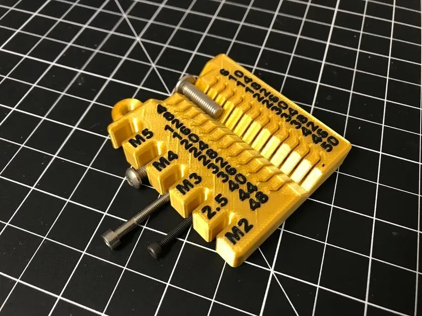 Thiết bị đo vít mét - M2/2.5/3/4/5 dài 4-50mm - Image 1