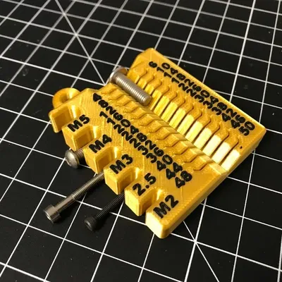 Thiết bị đo vít mét - M2/2.5/3/4/5 dài 4-50mm