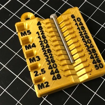 Thiết bị đo vít mét - M2/2.5/3/4/5 dài 4-50mm