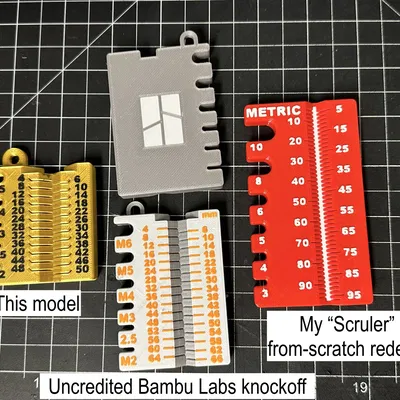 Thiết bị đo vít mét - M2/2.5/3/4/5 dài 4-50mm