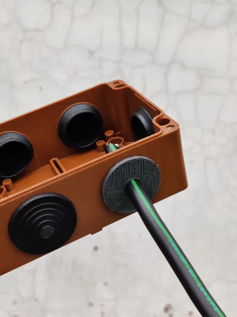 Průchodka cho cáp vào hộp điện TPU với nhiều kích thước - Image 1