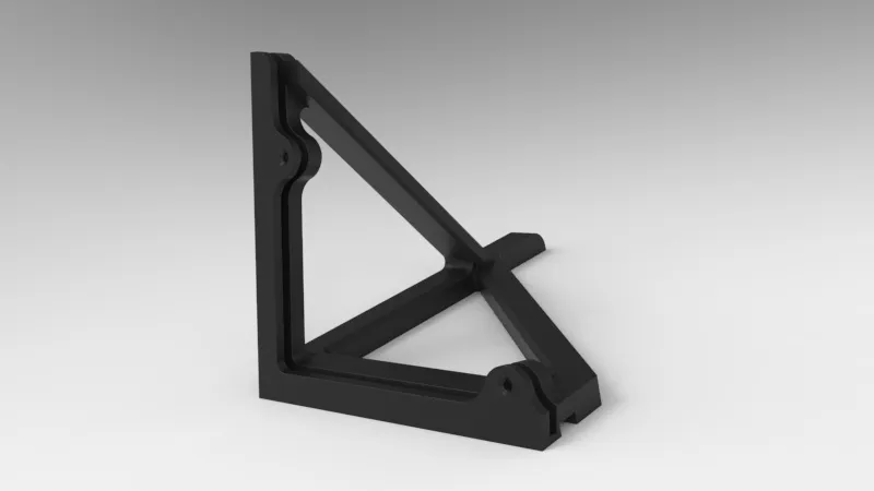 Chân đế nghiêng 15° cho bảng Ikea Skadis - Image 1