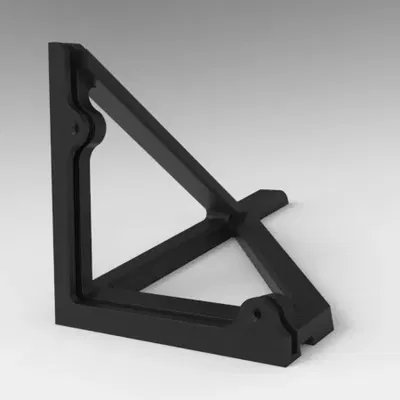 Chân đế nghiêng 15° cho bảng Ikea Skadis