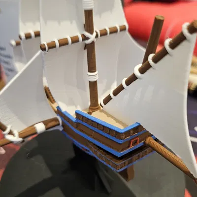 Mô hình tàu bay galleon giả tưởng MMU Remix tương thích DnD Spellj...