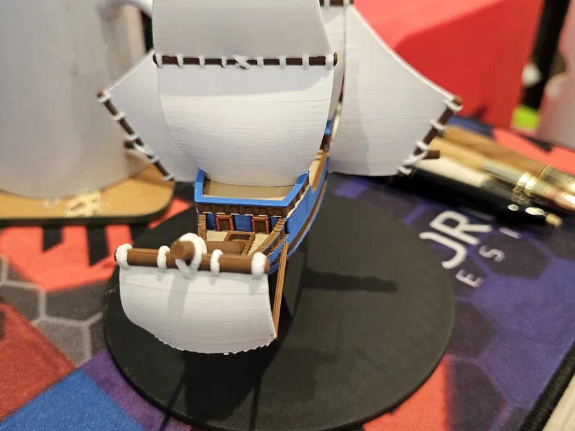 Mô hình tàu bay galleon giả tưởng MMU Remix tương thích DnD Spellj... - Image 4