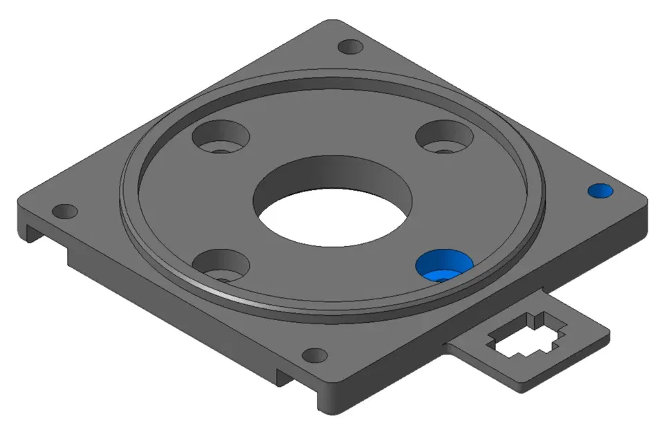 Giá đỡ động cơ E phiên bản 2 cho máy in K8200 - Image 1