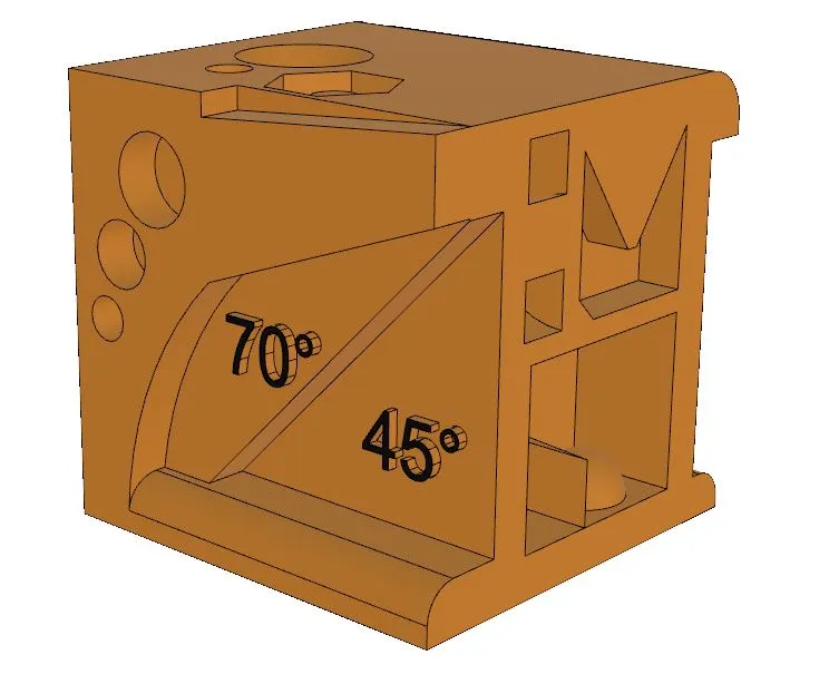 Khối lập phương hiệu chuẩn hoàn toàn tham số 3D - Image 1