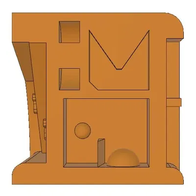 Khối lập phương hiệu chuẩn hoàn toàn tham số 3D