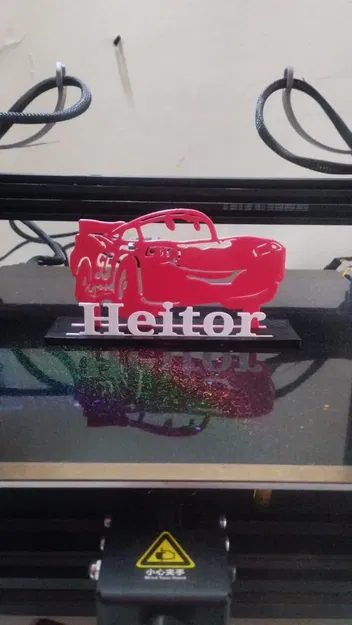 Mô hình trung tâm bàn tiệc ô tô Relampago McQueen - Image 1