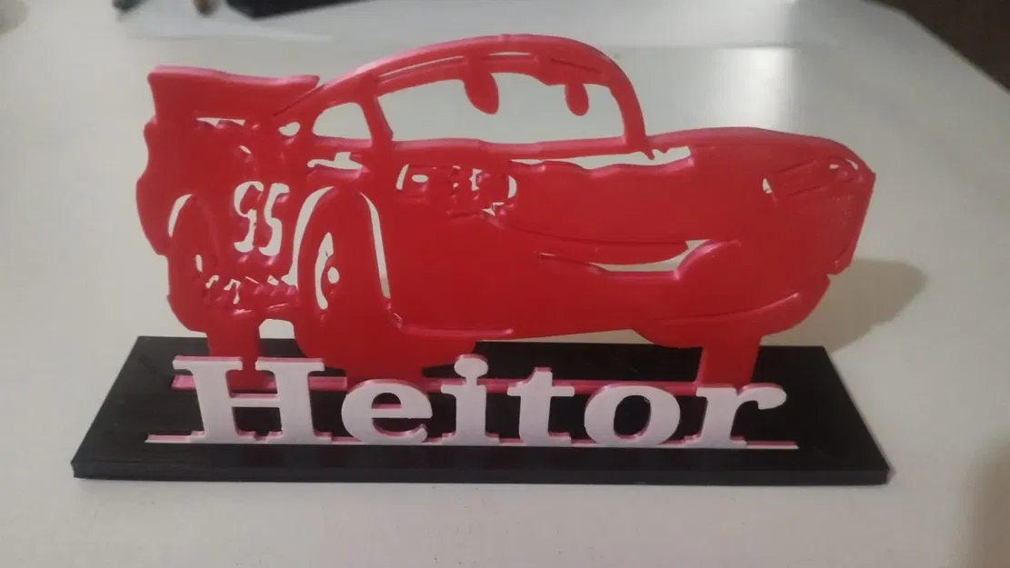 Mô hình trung tâm bàn tiệc ô tô Relampago McQueen - Image 4