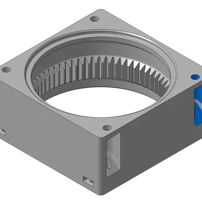 Nâng cấp K8200 - Vòng giảm tốc 66 răng cho máy in 3D