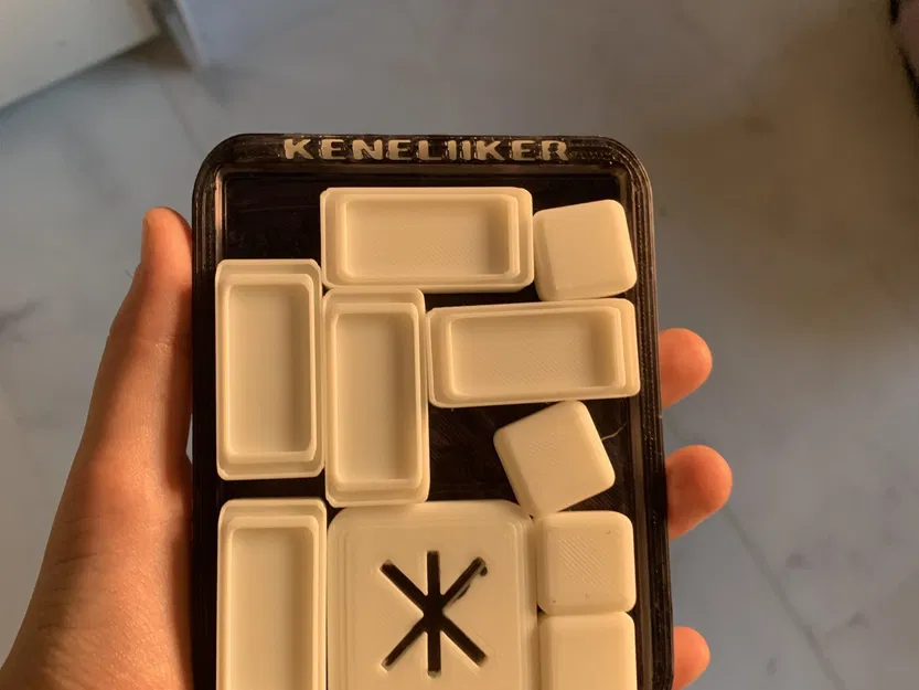 Giiker siêu trượt in 3D độc đáo do tôi tạo ra - Image 1