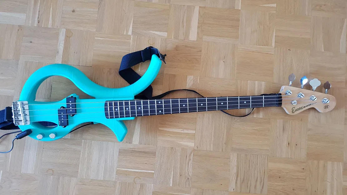 Cần đàn bass điện với cần nghiêng cho tay trái thoải mái - Image 2