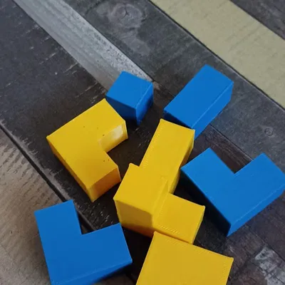 Hình khối chính xác cho trò chơi trí tuệ Hlavolam