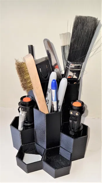 Giá đỡ bút và tổ chức đồ dùng văn phòng - Image 2