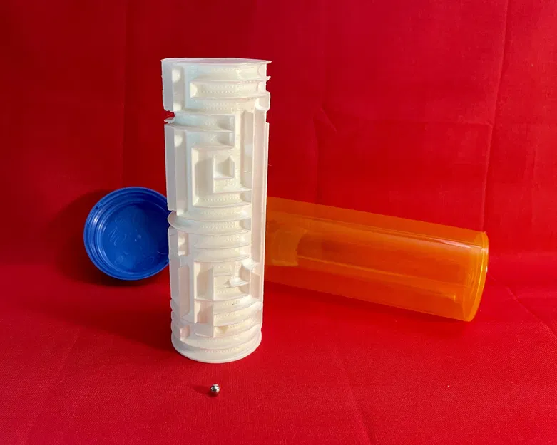 Nắp lọ thuốc hình mê cung 3D với thiết kế đa chiều - Image 6