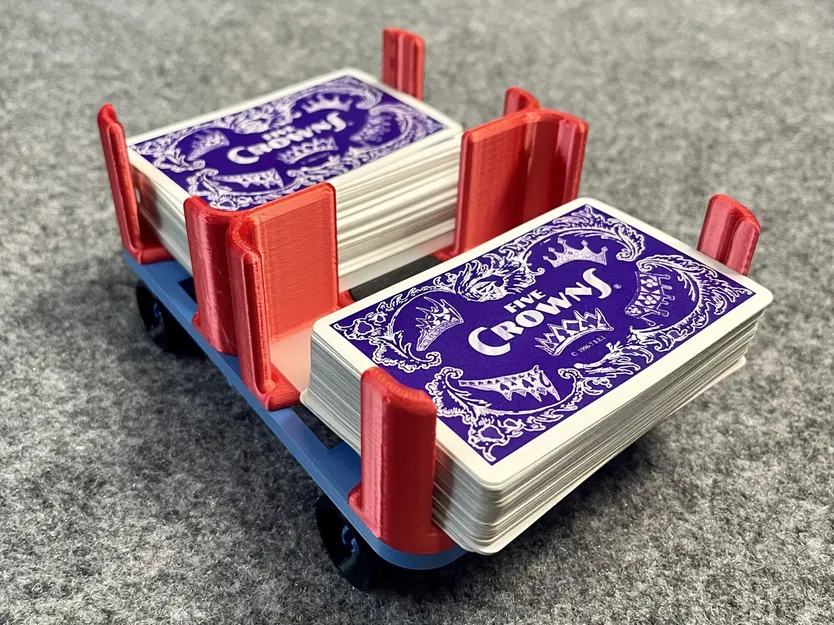 Xe đẩy thẻ bài cho nhóm lớn Canasta và Five Crowns - Image 4