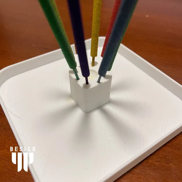 Khay Hương Đốt Được Thiết Kế Để Chứa 8 Que Hương - Image 2