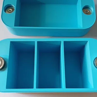 Hộp đựng bài Digimon TCG từ tính cho ba bộ bài