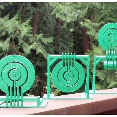 Mô hình mục tiêu nerf treo in place