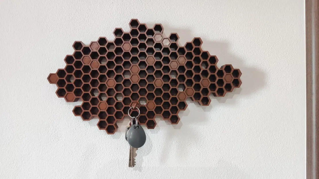 Bộ tổ chức chìa khóa tổ ong tùy chỉnh với thiết kế trực ... - Image 2