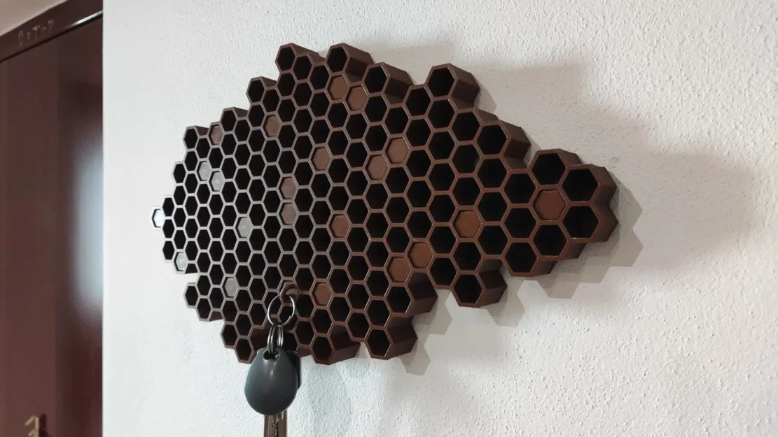 Bộ tổ chức chìa khóa tổ ong tùy chỉnh với thiết kế trực ... - Image 3