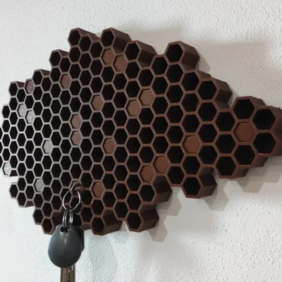 Bộ tổ chức chìa khóa tổ ong tùy chỉnh với thiết kế trực ...