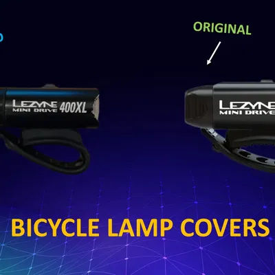 Nắp đèn xe đạp Lezyne minidrive phiên bản V2